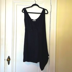 Karen Millen dress in velvet blue
